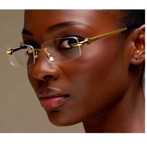 Women Eyeglasses Unique Unobstructed Vision Modern Glasses Fashion Functin Clear